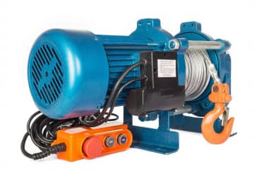 Лебедка электрическая 750/1500 кг 70/35 м с канатом 380 В TOR KCD — фото 1