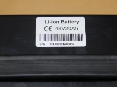 Аккумулятор литий-ионный (Li-ion) 48В/20Ач 365х105х260 для штабелёров TS15\TS15i — фото 3